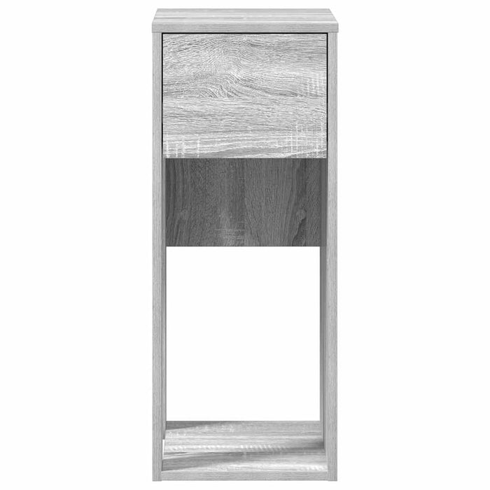 Suport turn computer cu sertar gri Sonoma 30x44x74 cm - WALTI WALTI