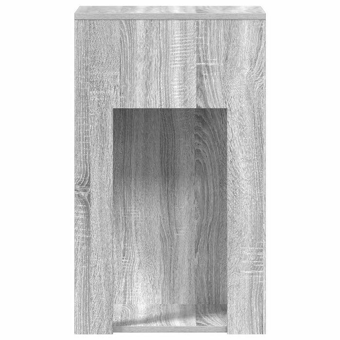 Suport turn computer cu sertar gri Sonoma 30x44x74 cm - WALTI WALTI