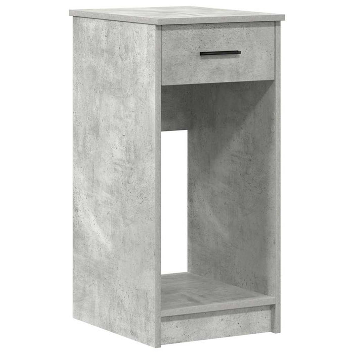 Suport turn computer cu sertar gri beton 35x45x77 cm - WALTI WALTI
