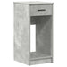 Suport turn computer cu sertar gri beton 35x45x77 cm - WALTI WALTI