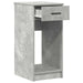 Suport turn computer cu sertar gri beton 35x45x77 cm - WALTI WALTI