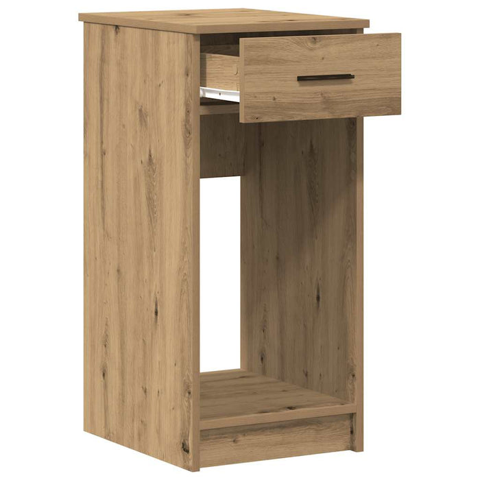 Suport turn pentru computer cu sertar Artisan Stejar 35x45x77cm - WALTI WALTI