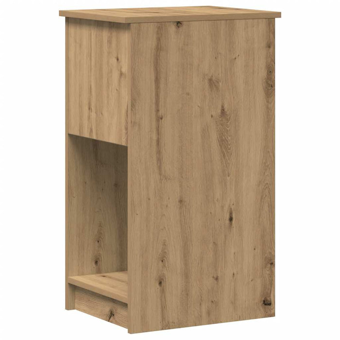 Suport turn pentru computer cu sertar Artisan Stejar 35x45x77cm - WALTI WALTI