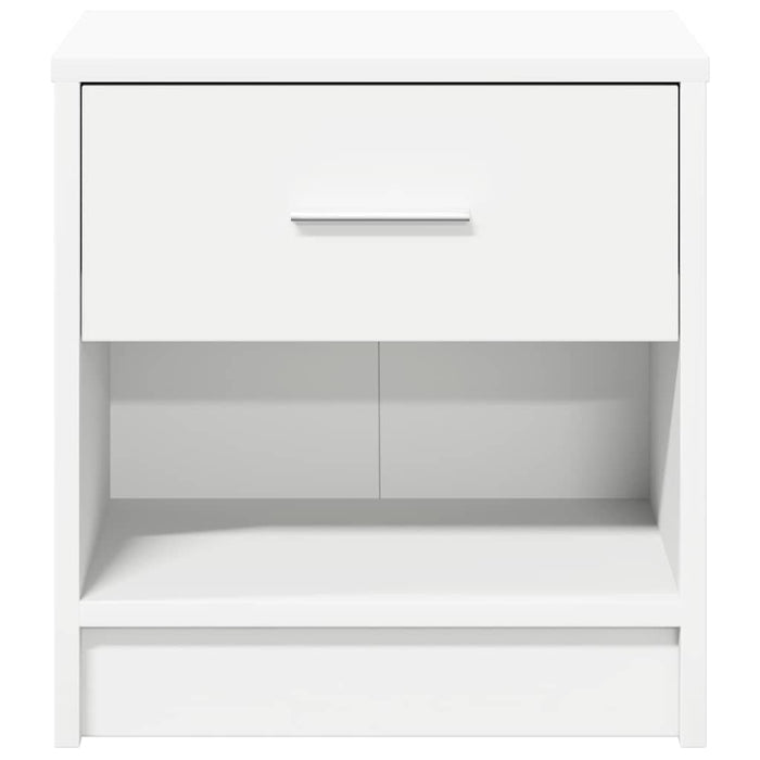 Noptiere 2 buc cu sertar alb 39x28x41 cm - WALTI WALTI