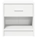 Noptiere 2 buc cu sertar alb 39x28x41 cm - WALTI WALTI