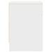 Noptiere 2 buc cu sertar alb 39x28x41 cm - WALTI WALTI