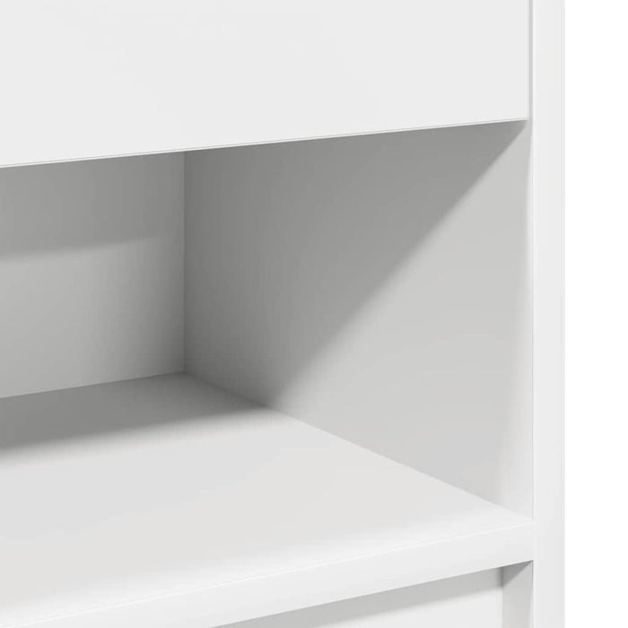 Noptiere 2 buc cu sertar alb 39x28x41 cm - WALTI WALTI
