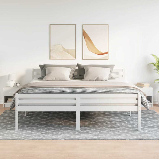 Noptiere 2 buc cu sertar alb 39x28x41 cm - WALTI WALTI