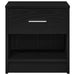 Noptiere 2 buc cu sertar negru 39x28x41 cm - WALTI WALTI