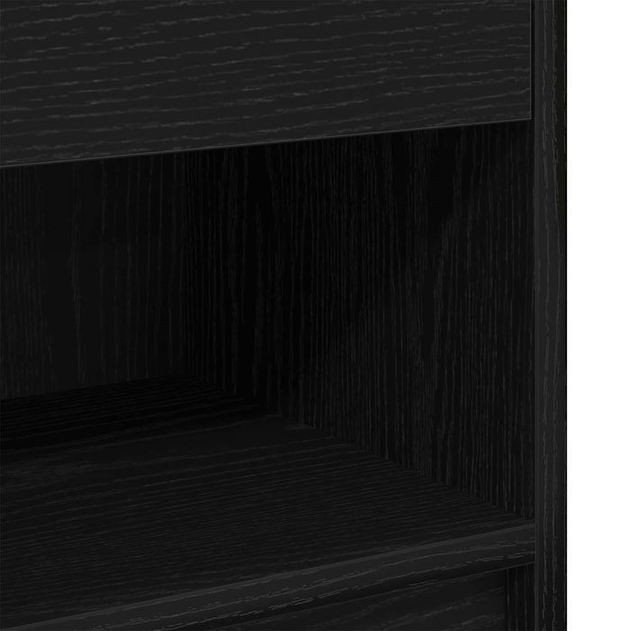 Noptiere 2 buc cu sertar negru 39x28x41 cm - WALTI WALTI