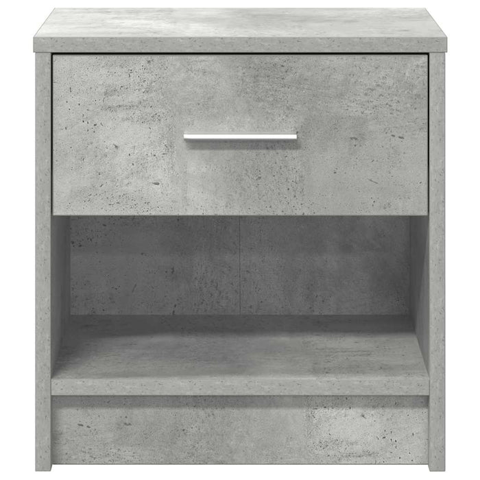 Noptieră cu sertar, gri beton, 39x28x41 cm - WALTI WALTI