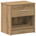 Noptiere 2 buc cu sertar, stejar artizanal, 39x28x41 cm - WALTI WALTI