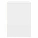 Noptiere 2 buc. cu sertar alb 40x34x50 cm - WALTI WALTI
