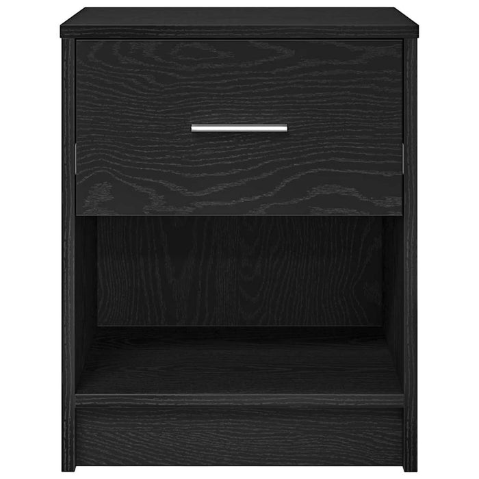Noptiere 2 buc cu sertar negru 40x34x50 cm - WALTI WALTI