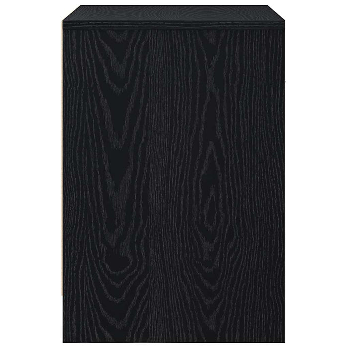 Noptiere 2 buc cu sertar negru 40x34x50 cm - WALTI WALTI