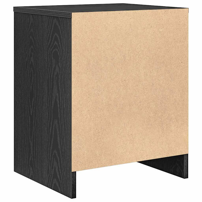 Noptiere 2 buc cu sertar negru 40x34x50 cm - WALTI WALTI