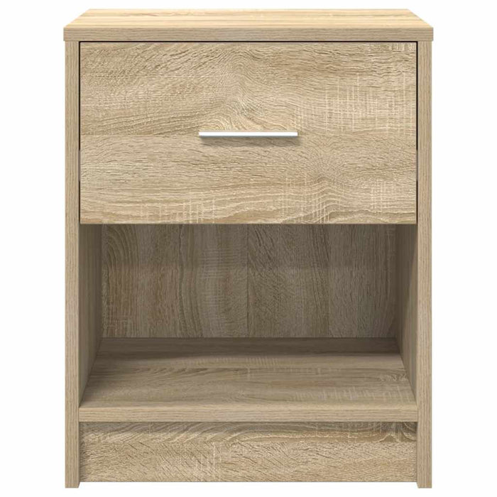 Noptiere 2 buc. cu sertar, stejar Sonoma, 40x34x50 cm - WALTI WALTI