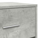 Noptiere 2 buc. cu sertar, gri beton, 40x34x50 cm - WALTI WALTI