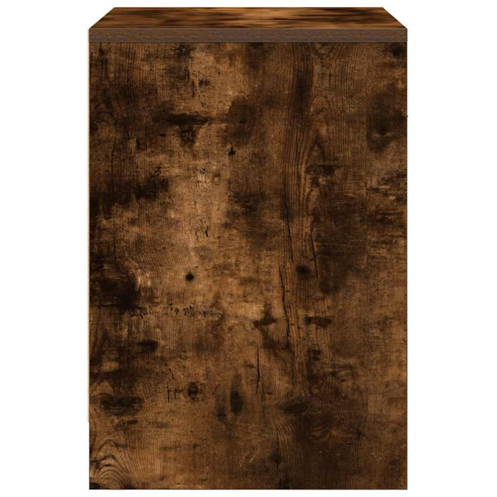 Noptiere 2 buc cu sertar stejar afumat 40x34x50 cm - WALTI WALTI