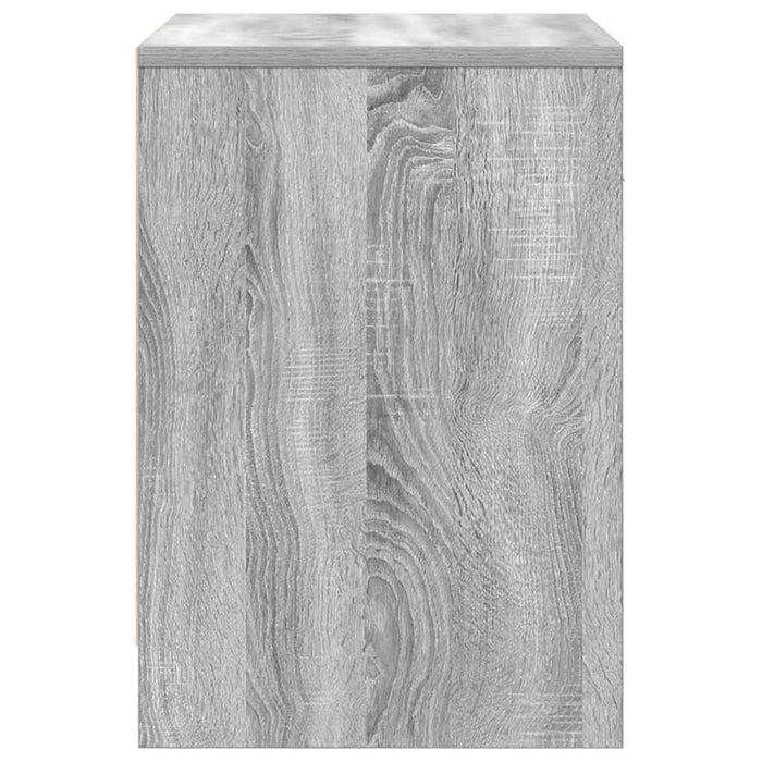Noptiere 2 buc. cu sertar gri Sonoma 40x34x50 cm - WALTI WALTI