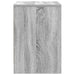 Noptiere 2 buc. cu sertar gri Sonoma 40x34x50 cm - WALTI WALTI