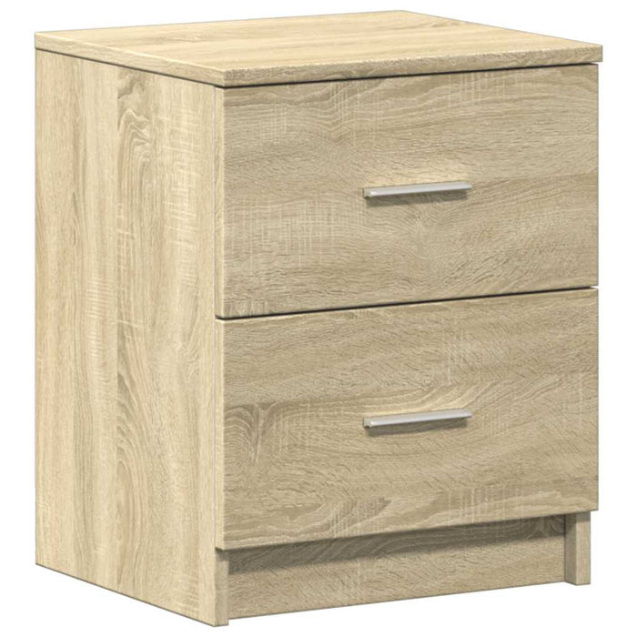 Noptiere 2 buc. cu 2 sertare, stejar Sonoma, 40x36x50 cm - WALTI WALTI