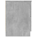 Noptieră cu 2 sertare, gri beton, 40x36x50 cm - WALTI WALTI