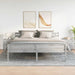 Noptiere 2 buc. cu 2 sertare, gri beton, 40x36x50 cm - WALTI WALTI