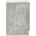 Noptiere 2 buc. cu 2 sertare, gri beton, 40x36x50 cm - WALTI WALTI