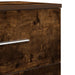 Noptieră cu 2 sertare, stejar afumat, 40x36x50 cm - WALTI WALTI