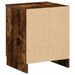 Noptiere 2 buc. cu 2 sertare, stejar afumat, 40x36x50 cm - WALTI WALTI