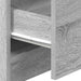 Noptiere 2 buc. cu 2 sertare gri Sonoma 40x36x50 cm - WALTI WALTI