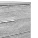 Noptiere 2 buc. cu 2 sertare gri Sonoma 40x36x50 cm - WALTI WALTI