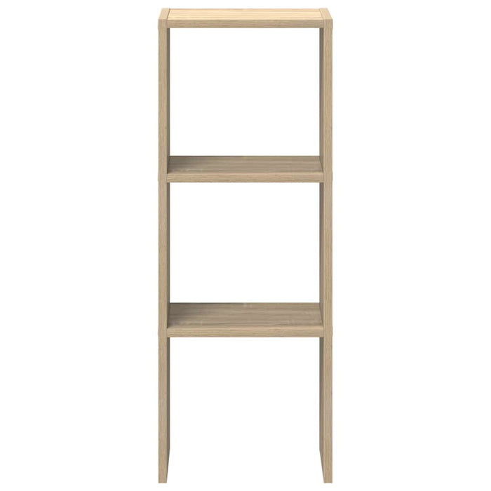 Bibliotecă stivuabilă Stejar Sonoma 30x30x80 cm Lemn prelucrat - WALTI WALTI