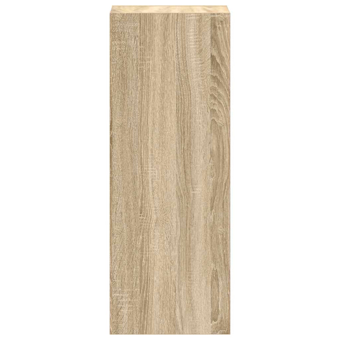 Bibliotecă stivuabilă Stejar Sonoma 30x30x80 cm Lemn prelucrat - WALTI WALTI