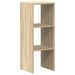 Bibliotecă stivuabilă Stejar Sonoma 30x30x80 cm Lemn prelucrat - WALTI WALTI