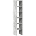 Biblioteci 2 buc. stivuibile Gri Beton Lemn prelucrat - WALTI WALTI