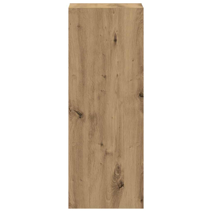 Bibliotecă Stejar Artizanal stivuibil 30x30x80cm Lemn prelucrat - WALTI WALTI