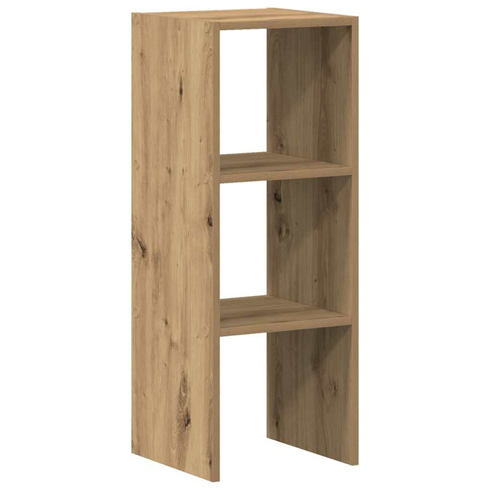 Bibliotecă Stejar Artizanal stivuibil 30x30x80cm Lemn prelucrat - WALTI WALTI