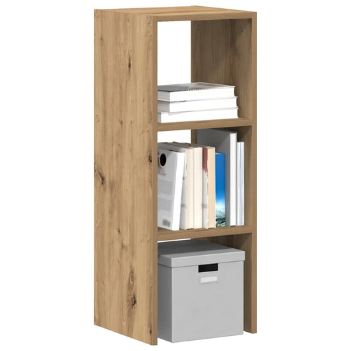 Bibliotecă Stejar Artizanal stivuibil 30x30x80cm Lemn prelucrat - WALTI WALTI