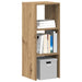 Bibliotecă Stejar Artizanal stivuibil 30x30x80cm Lemn prelucrat - WALTI WALTI