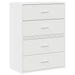 Dulapuri cu 2 sertare 2 buc Alb 60x31x40 cm Lemn prelucrat - WALTI WALTI