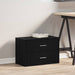 Dulap cu 2 sertare stejar negru 60x31x40 cm lemn prelucrat - WALTI WALTI