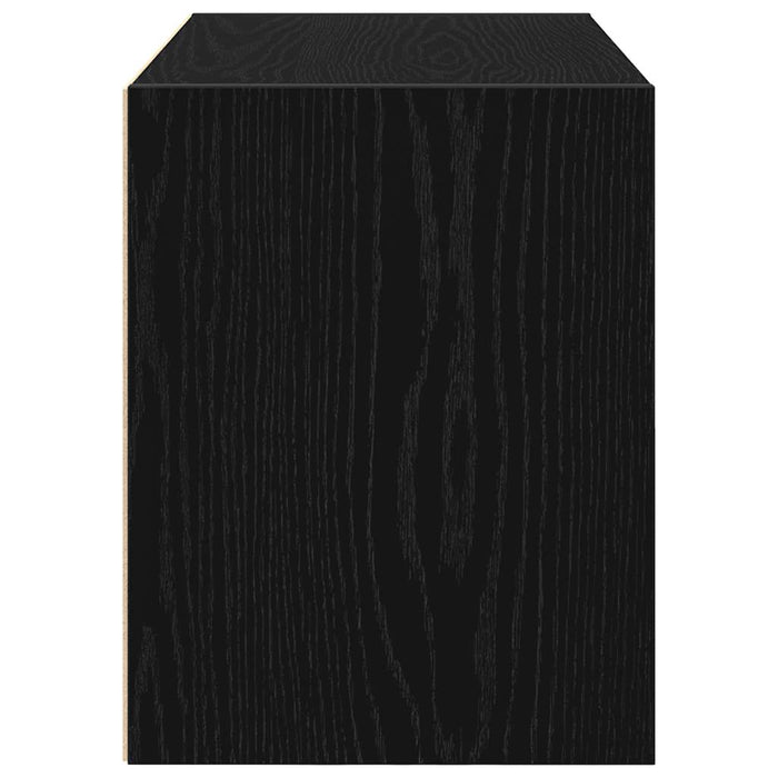 Dulap cu 2 sertare stejar negru 60x31x40 cm lemn prelucrat - WALTI WALTI