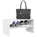Suport pantofi stivuibil alb 60x30x30,5 cm - WALTI WALTI