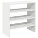 Rafturi pantofi 2 buc stivuibile alb 60x30x30,5 cm - WALTI WALTI