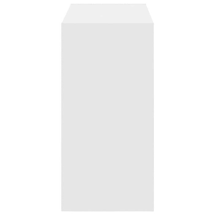 Rafturi pantofi 2 buc stivuibile alb 60x30x30,5 cm - WALTI WALTI