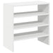 Rafturi pantofi 2 buc stivuibile alb 60x30x30,5 cm - WALTI WALTI