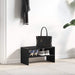 Suport pantofi stivuibil Stejar negru 60x30x30,5 cm - WALTI WALTI