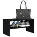 Suport pantofi stivuibil Stejar negru 60x30x30,5 cm - WALTI WALTI